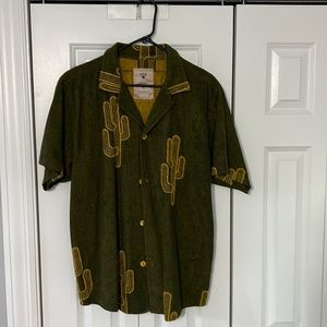 OAS Mezcal Cuba Terry Cabana Shirt